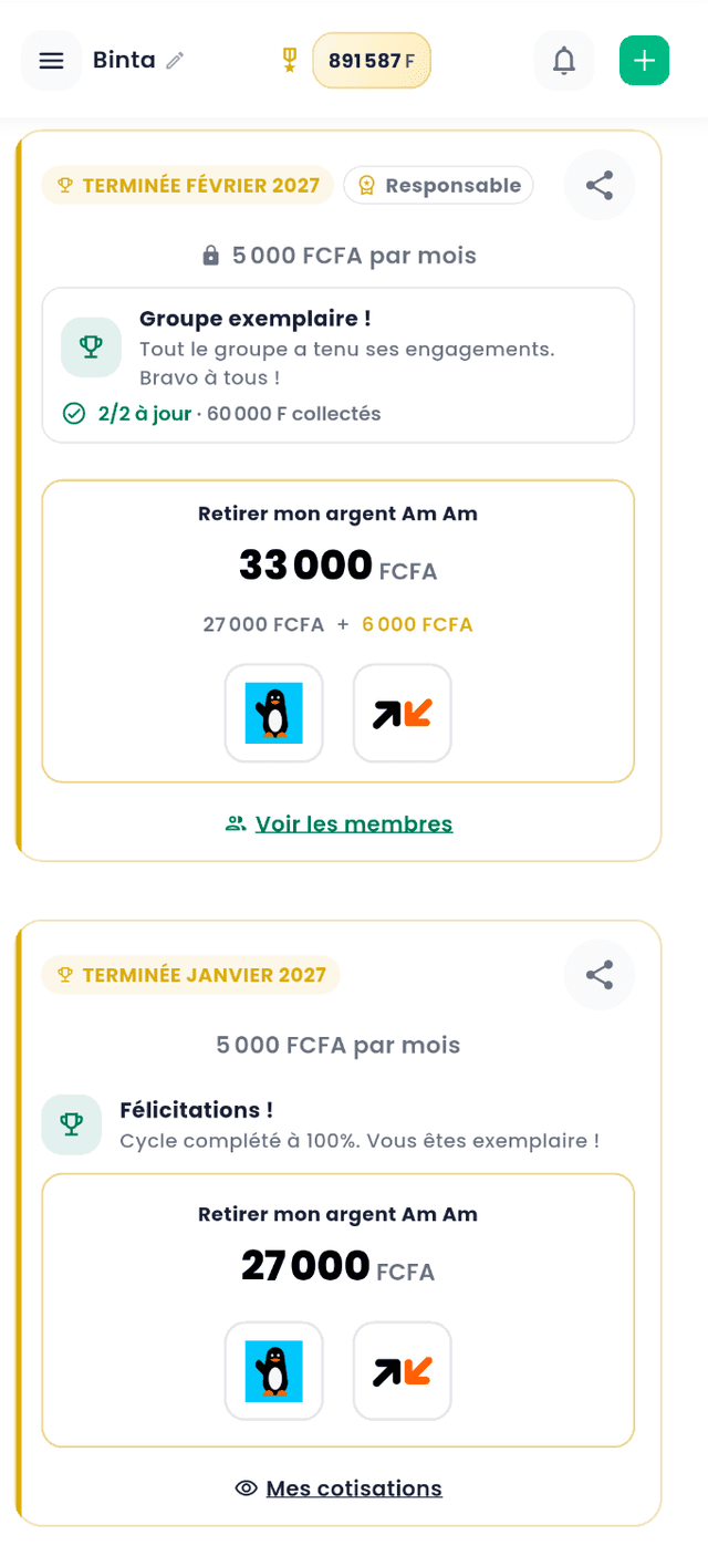 La clôture du cycle